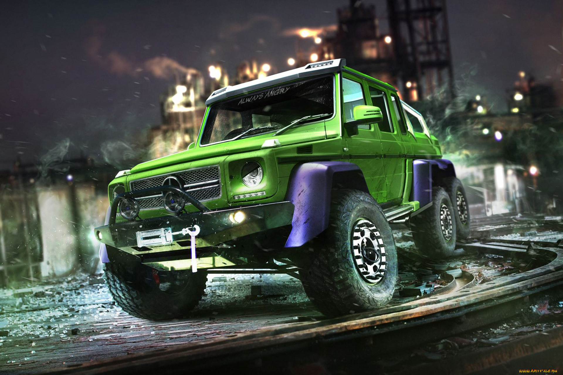 ,  , mercedes-benz, g63, amg, 6x6, the, hulk, 